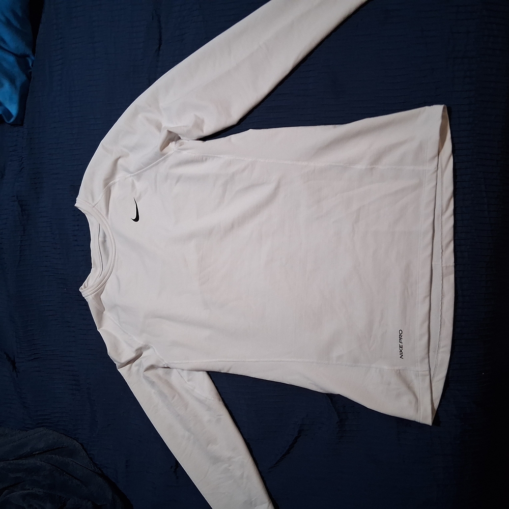 Nike Ivory Long Sleeve Top